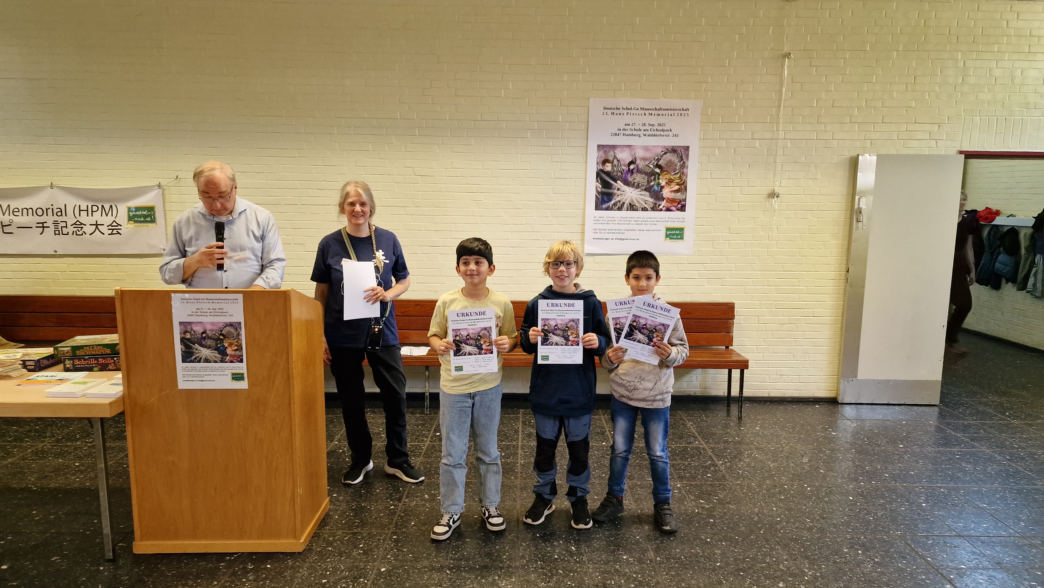 Sieger des Hasen-Turniers